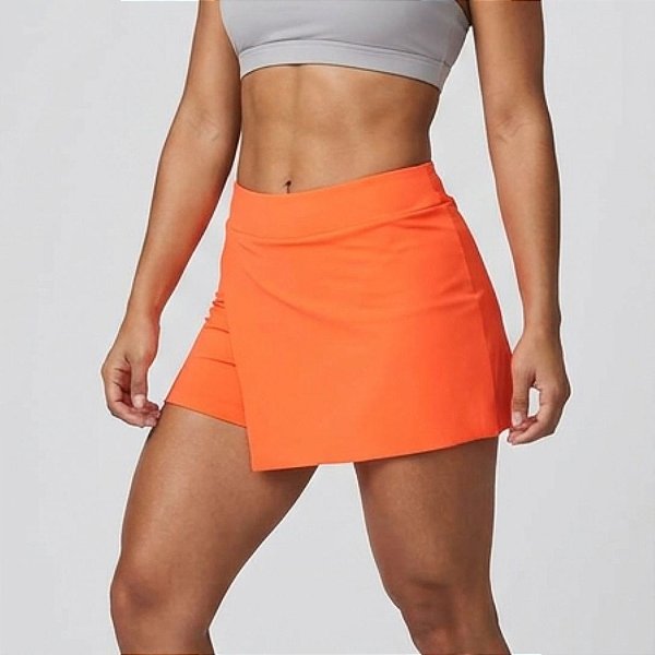 Saia Short Head Laranja Neon