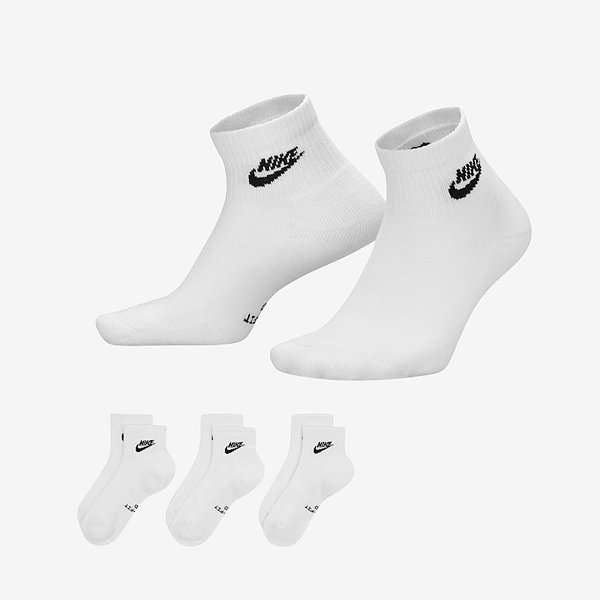 Meia Nike Everyday Elevate (3 Pares) Unissex