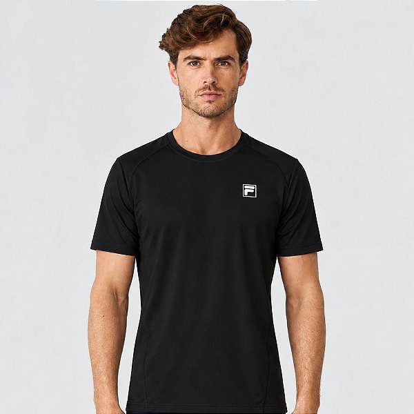 Camiseta Fila Tennis Basic Preta