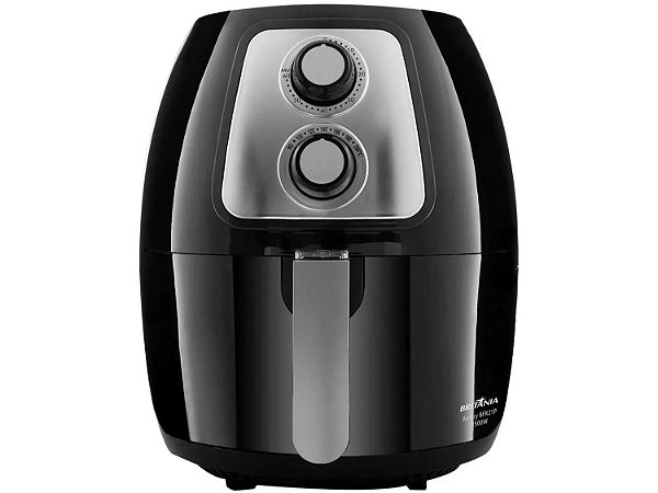 Fritadeira Elétrica sem Óleo/Air Fryer Britânia - BFR21P Preto 3,4L com Timer - 220v