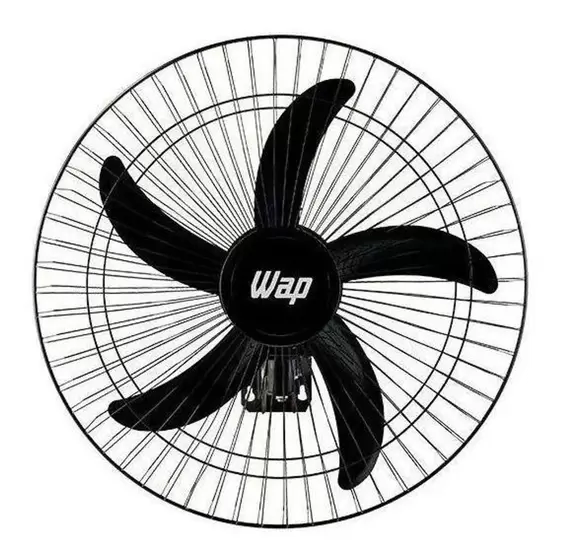 Ventilador de Parede Wap Rajada Pro 60 Bivolt Preto - WAP