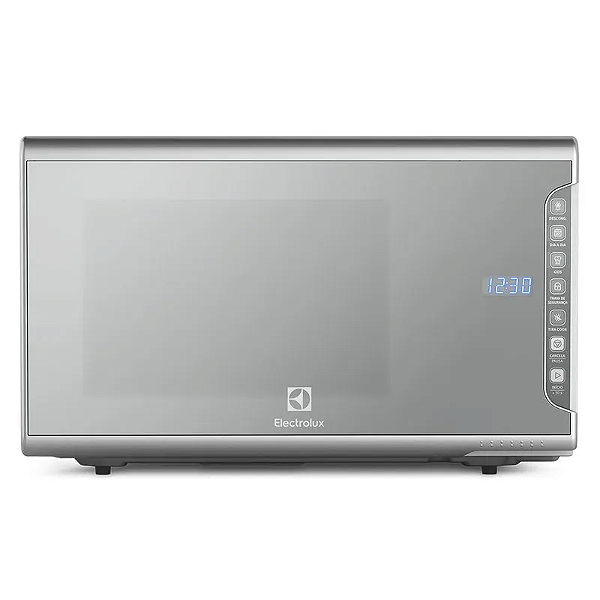 Micro-ondas Electrolux 31L cor Inox Espelhado com Painel Integrado e Função Tira Odor (MI41S) 220v