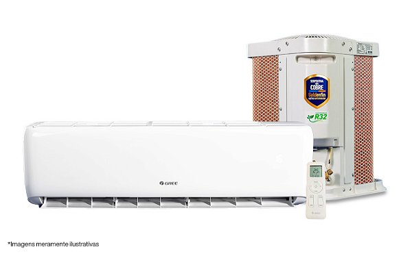Ar-Condicionado Split Inverter Gree 12000 BTUs G-Top Auto Connection - 220V Só Frio.