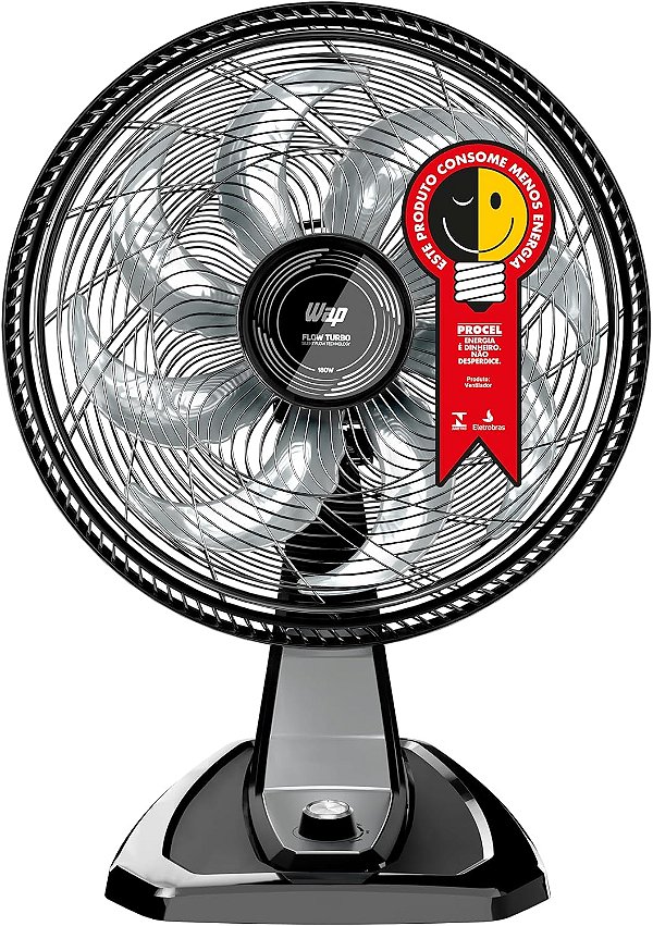 Ventilador 50 cm 8 Pás WAP Flow Turbo Mesa e Parede 2 em 1  - 220v