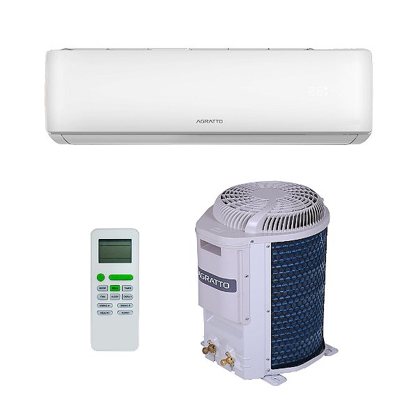 Ar Condicionado Split Hi Wall - On/Off R-32 - Agratto 9.000 BTUs Frio - 220V