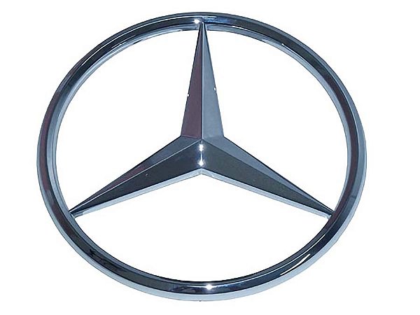 Emblema Cromado Estrela para Grade Frontal Mercedes ACCELO - 3258880009