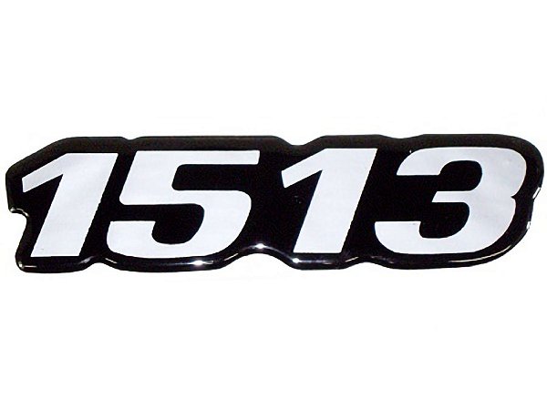 Kit Emblema Preto Original para Mercedes 1513 - 3458178914