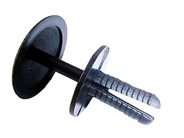 Kit de Grampos para Forro de Teto Preto Mercedes LN709/LS1632 - 6889907092