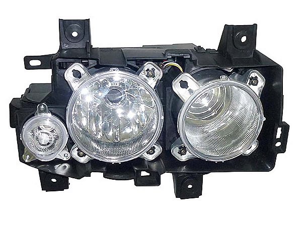 Farol com Lâmpada H7 e Pisca para Mercedes Atego 2013 - 9588201061