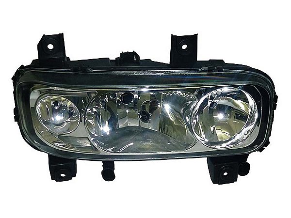 Farol Direito com Lente Lisa para Mercedes Atego 2010 a 2012 - 9738202361