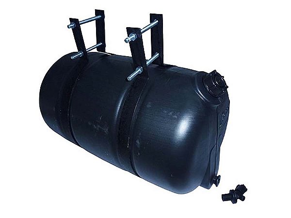 Corote de Água Preto 25 Litros com Torneira para Mercedes Caminhões e Trucks - 3446662570