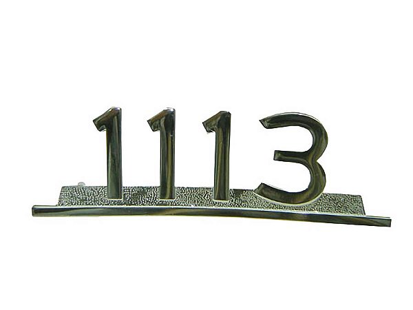 Emblema Cromado Original Mercedes 1113 - 3448177314