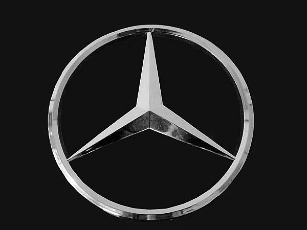 Estrela Grade Cromada 200MM com Parafuso para Mercedes L-709/912/608 - 4068100018