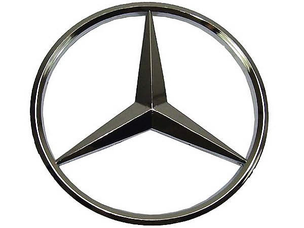 Grade Estrela Cromada 200MM sem Parafuso para Mercedes L709/912/608/710 - 4068100018