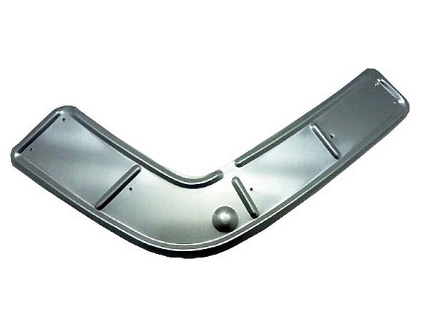 Chapa de Alumínio para Parachoque Direito Mercedes 1518/1519/1524/1525 - 3318840390