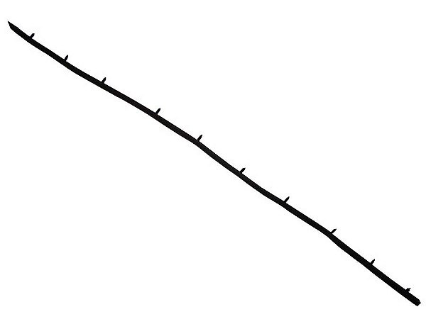 Friso do Painel Lado Esquerdo Maior para Mercedes AGL 1111 a 2213/1519/1520/2220 - 3226900070