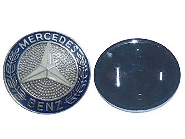 Emblema Café Capô Pequeno em Plástico para Mercedes Todos Modelos HPN - 1078800088