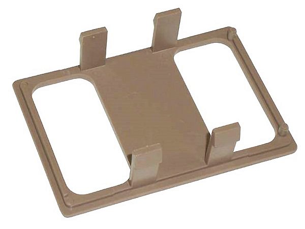 Tampa Plástica Marrom para Painel Mercedes OH1625L/OH1628L/L/E-1418 - 6886897639