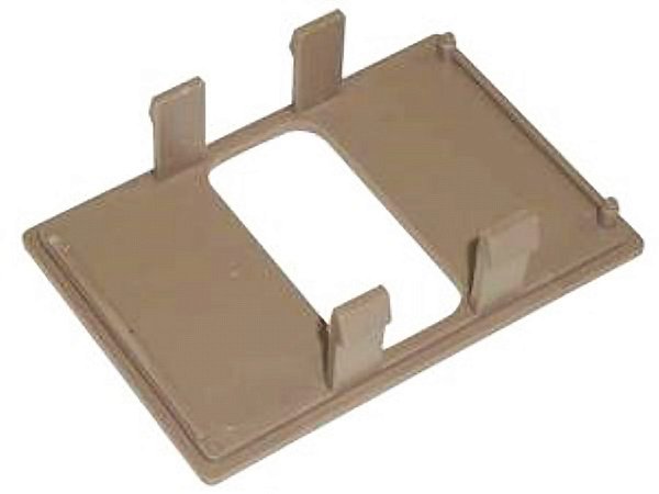 Tampa Plástica para Painel Bicuda Marrom - Mercedes OH1625L/OH1628L-L/E-1418/710/912/914/12 - 6886897539