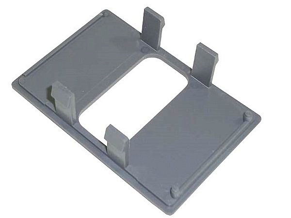 Tampa Plástica para Painel Bicuda Cinza Mercedes OH1625L/OH1628L-L/E1418/710/912/914 - 6886897539