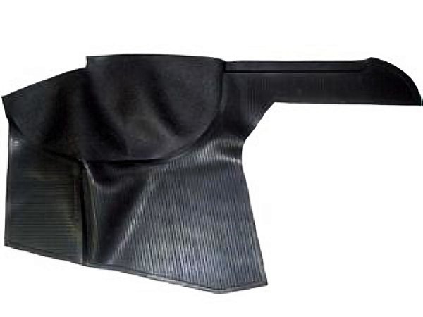 Tapete de Borracha Direito sem Feltro para Mercedes Cabine Dupla 1518/1525 - 3446840560