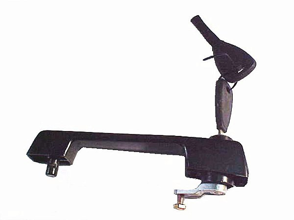 Macaneta Externa Preta com Chave Zamac para Mercedes L1113/1114/1513/1514/1518/1517/1318/2214 - 3087600159