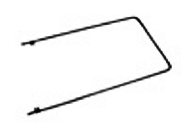 Quadro Cajado para Vidro da Porta Esquerda Mercedes L-709/1935/1941 Bicudos - 6887207053