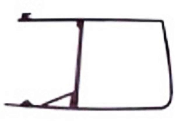 Quadro de Vidro para Porta Moderna Lado Direito Mercedes 1313 em Diante - 3317207130