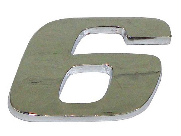 Emblema Cromado Número 6/9 para Mercedes AXOR e ATEGO - 9438171714