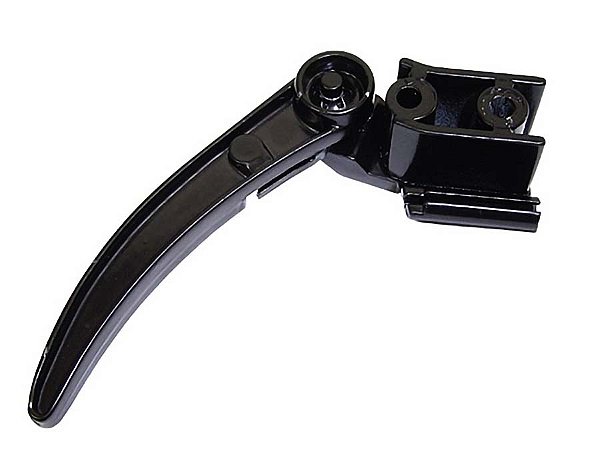 Gatilho do Capô com Reforço Lado Esquerdo Preto para Mercedes HPN Todos - 6888807020