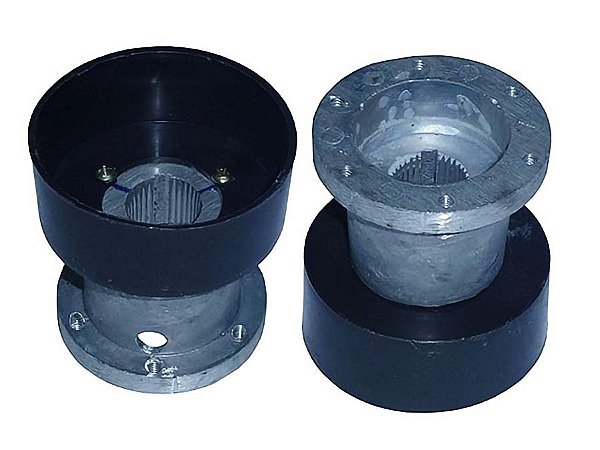 Cubo Adaptador para Volante Esportivo Mercedes Modelos 1618/1620/2325/1218 - 6954647001