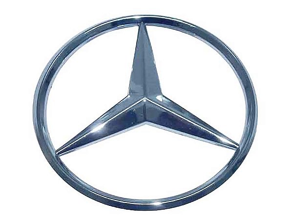 Grade Frontal Estrela 220mm com Parafuso para Mercedes ATEGO - 9738100118