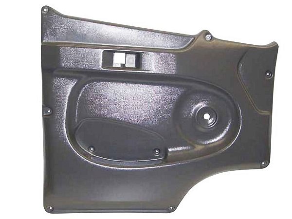 Revestimento de Porta Esquerdo com Bolsa Cinza para Mercedes 1618/2318 Modelo Moderno - 6887200670