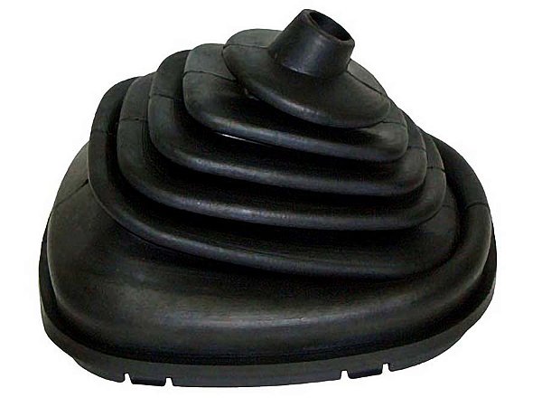 Coifa Superior de Câmbio Preta com Furo Menor sem Aro para Mercedes 712C/914C - 0002641196