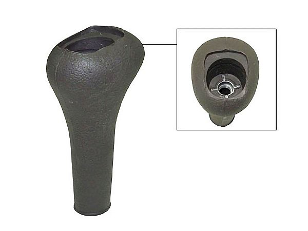 Kit Manopla para Alavanca de Câmbio Longa Preta Mercedes 0370/0371 - 3642687142