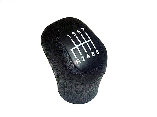 Manopla de Câmbio Preta 8M.Re P/ Baixo para Mercedes 2318/2228 - 9702680157