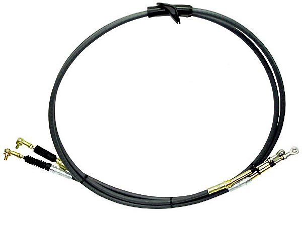 Cabo de Câmbio com Engate Duplo 2800MM e Terminal para Mercedes ACCELO 915C - 9792600351