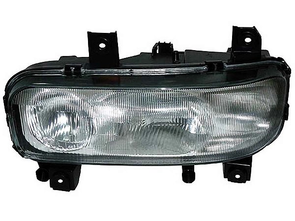 Farol H4 com Auxiliar de Neblina para Mercedes ATEGO 1315/1418 2006 a 2009