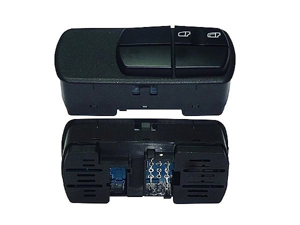 Botão de Vidro Elétrico Lado Direito Mercedes AXOR/ACTROS/ATEGO - 0025450113