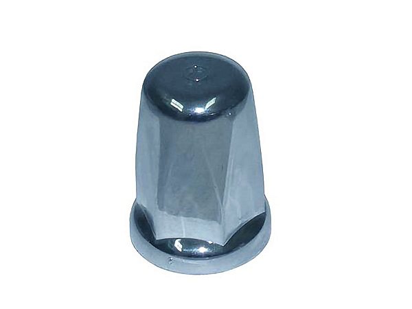 Kit Capa Cromada com Porca de Roda Mini Belga 27MM para Mercedes - 3454004444