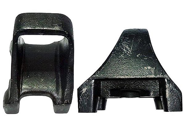 Suporte Dianteiro Direito e Traseiro Esquerdo com Rosca para Mercedes L2635/2638 Lado Esquerdo - 6253250219