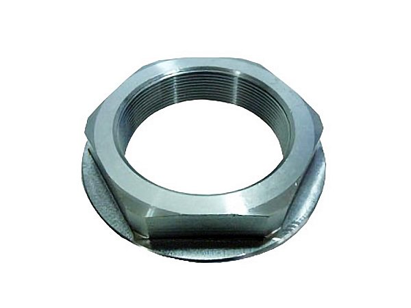 Porca para Eixo Tandem Rosca Esquerda 80X2F Usinada Mercedes MB 2314/2318/2325/2414/2418 - 3933250052