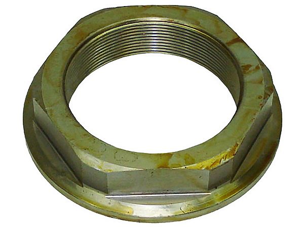 Porca para Eixo Tandem Rosca Esquerda 80X2F Fundida Mercedes MB-2314/2318/2325/2414/2418 - 3933250052