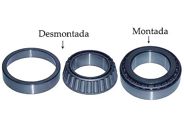 Rolamento para Roda Traseira 80X130X37Mm Mercedes ACTROS/ATEGO/AXOR/1636L/1728/1938L/2428 - 0129814105