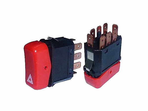 Interruptor da Luz de Advertência 24V para Mercedes L1935 - 3865457024