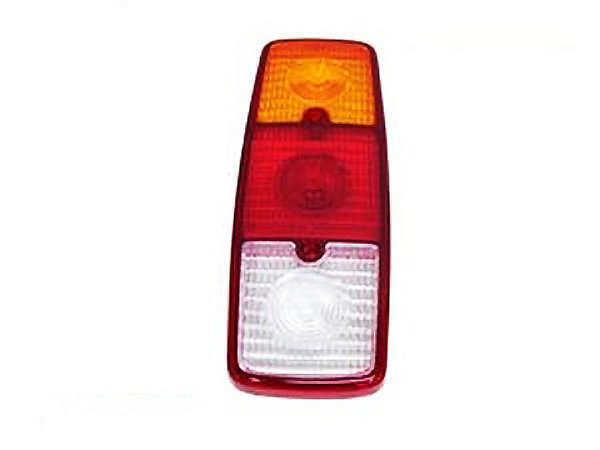 Kit Lente de Lanterna Traseira Retangular Tricolor para Mercedes 1513 - 0085440091