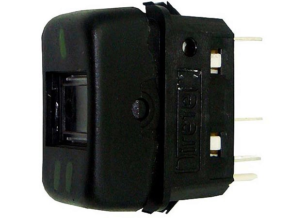 Interruptor Tecla Ar Ventilação 12V Preto para Mercedes LN710 - 6885458414