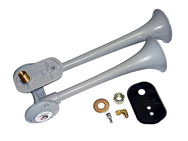 Buzina Dupla a Ar sem Válvula para Mercedes HPN 12V - 6965420121