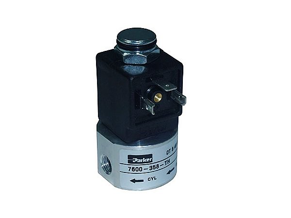Válvula Solenoide 3/2 Vias 12V com Conexão 1/8NPT para Mercedes LN 709 e AGL 1524 - 3888978136