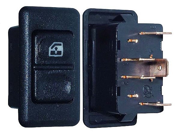 Interruptor para Levantador de Vidro Elétrico Mercedes 712C - 6965458214